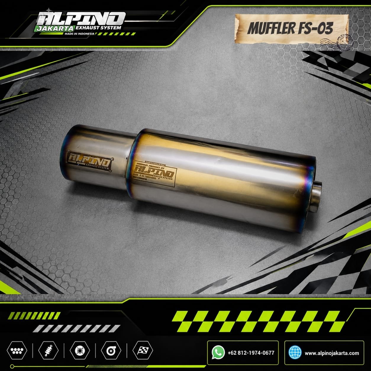 Knalpot Alpino FS03
